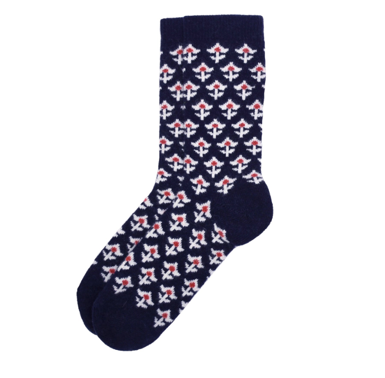 Edo Flower Socks