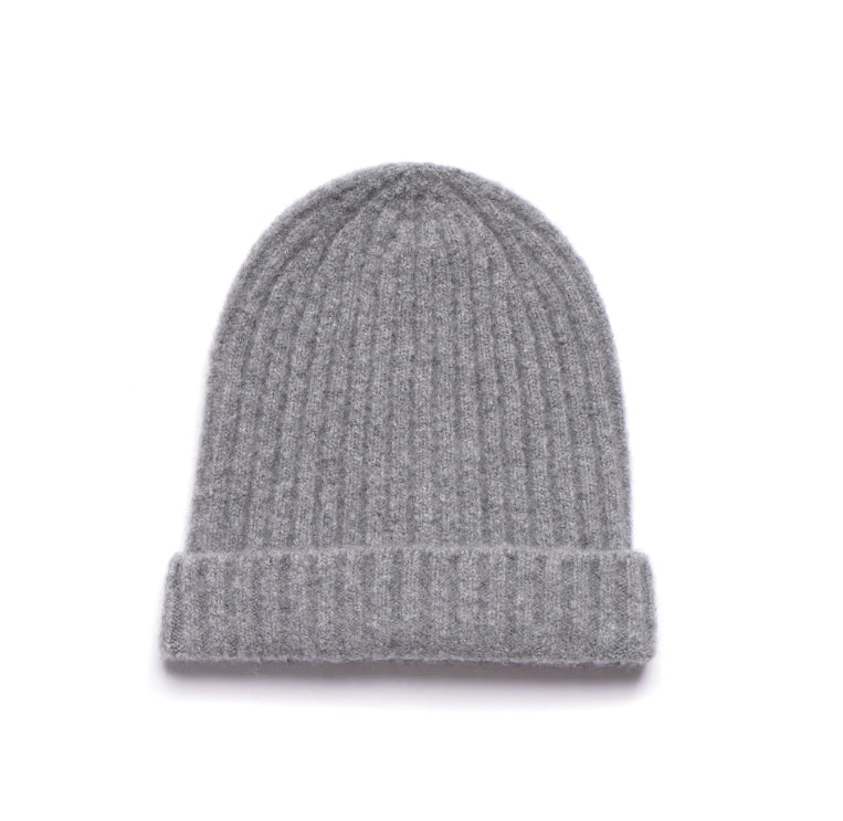 Fuzzy Cashmere Watch Cap